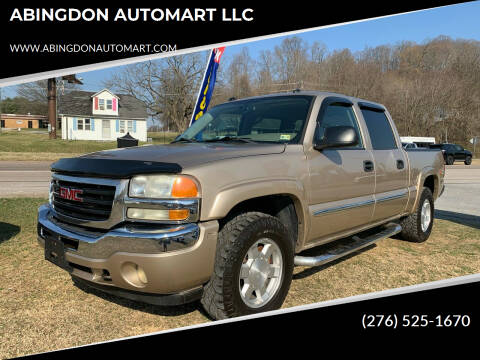 2005 GMC Sierra 1500 for sale at ABINGDON AUTOMART LLC in Abingdon VA