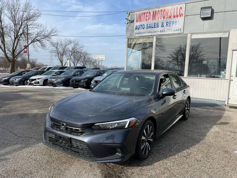 2022 Honda Civic for sale at United Motors LLC in Saint Francis WI