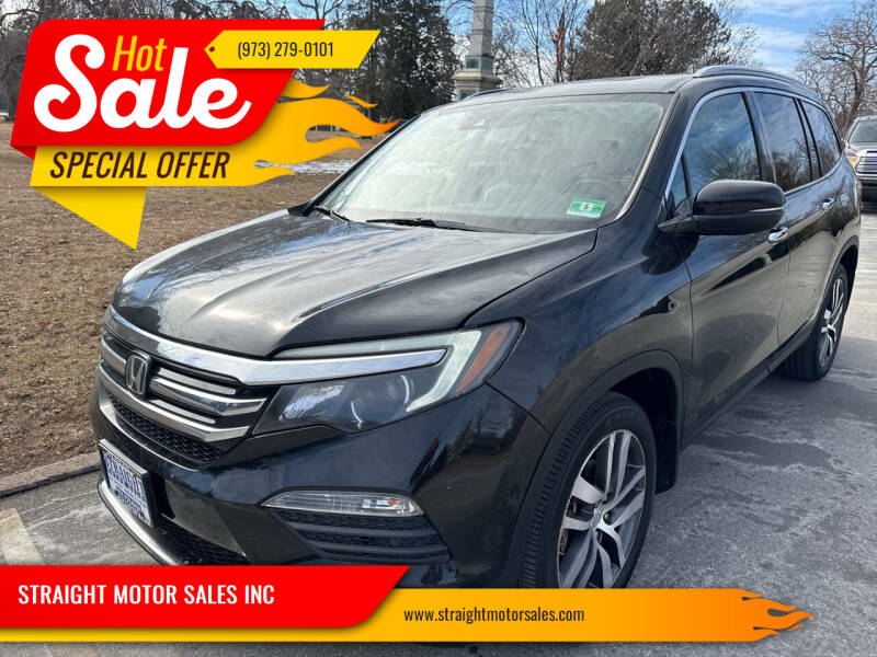 2016 Honda Pilot for sale at STRAIGHT MOTOR SALES INC in Paterson NJ