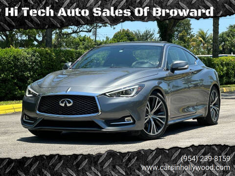 2017 Infiniti Q60 for sale at Hi Tech Auto Sales Of Broward in Hollywood FL