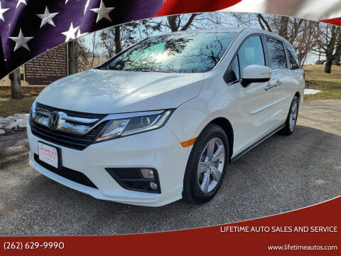 2020 Honda Odyssey for sale at Lifetime Auto Sales and Service in West Bend WI