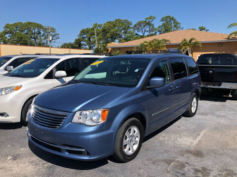 2012 Chrysler Town and Country for sale at Palm Auto Sales in West Melbourne FL
