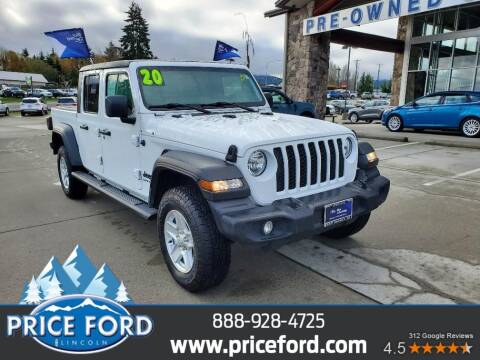 2020 Jeep Gladiator for sale at Price Ford Lincoln in Port Angeles WA