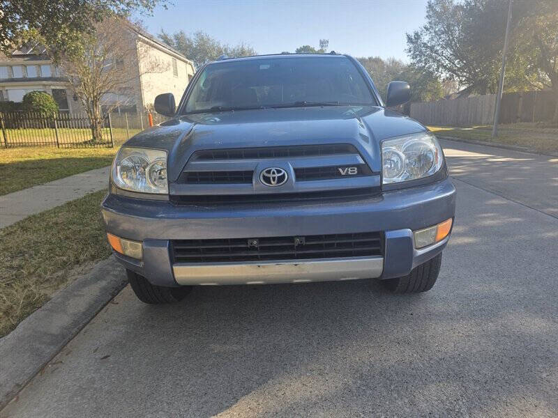 Blue 2004 Toyota 4Runner SR5 SR5 4dr SUV w/V8 2