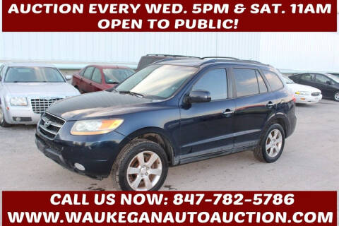 2009 Hyundai Santa Fe for sale at Waukegan Auto Auction in Waukegan IL