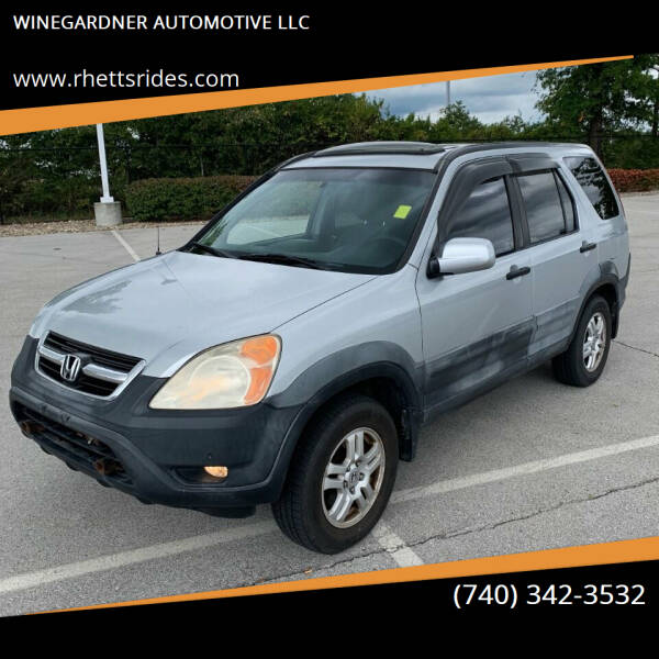 2003 Honda CR-V for sale at WINEGARDNER AUTOMOTIVE LLC in New Lexington OH