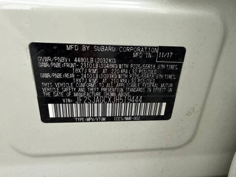 2018 Subaru Forester 2.5i Premium