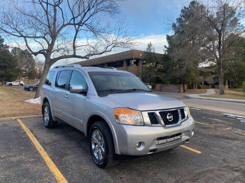 2012 Nissan Armada for sale at QUEST MOTORS in Englewood CO