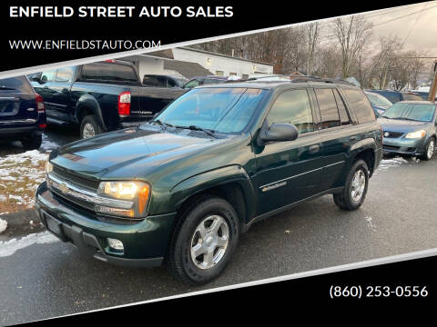 2003 Chevrolet TrailBlazer for sale at ENFIELD STREET AUTO SALES in Enfield CT