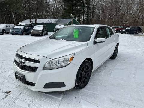 2013 Chevrolet Malibu for sale at Northwoods Auto & Truck Sales in Machesney Park IL