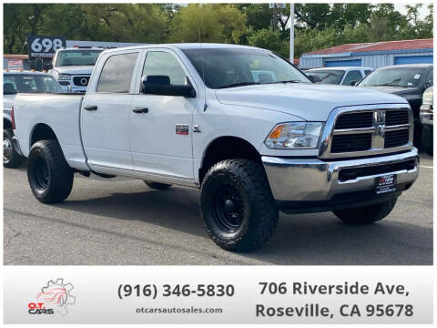 2012 RAM 2500 for sale at OT CARS AUTO SALES in Roseville CA
