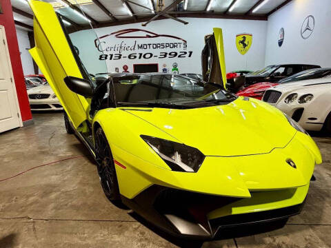 2016 Lamborghini Aventador LP 750-4 SV