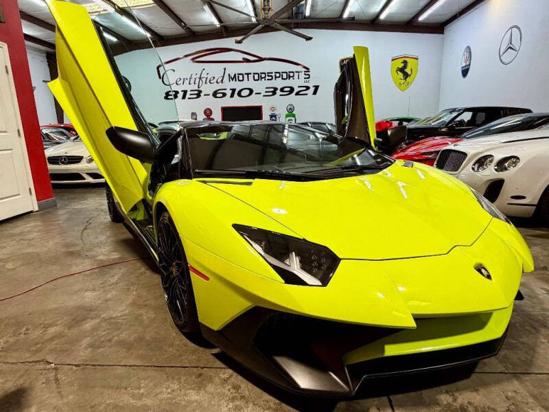 2016 Lamborghini Aventador LP 750-4 SV