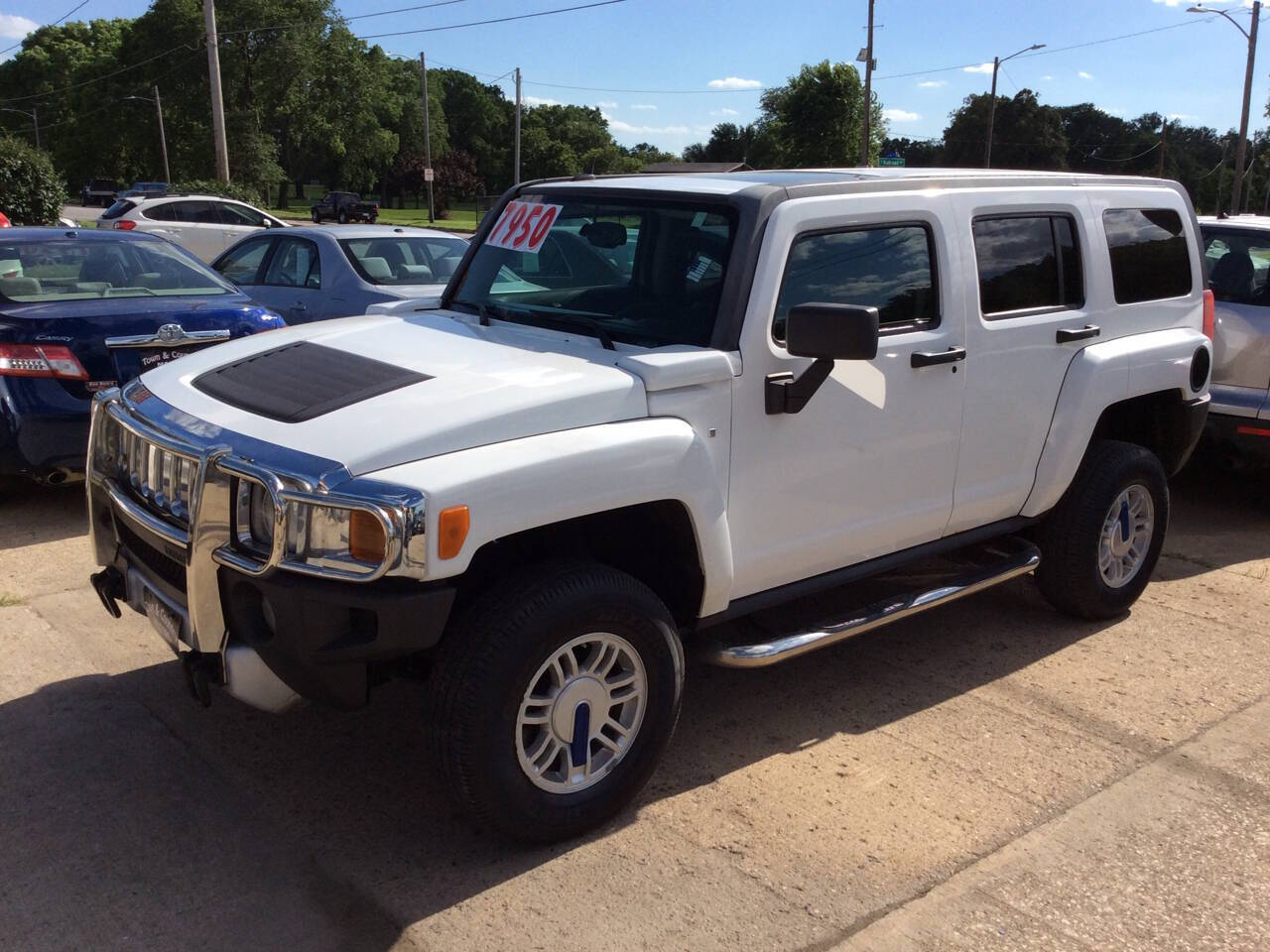 White 2008 HUMMER H3 Base 4x4 Base 4dr SUV 1
