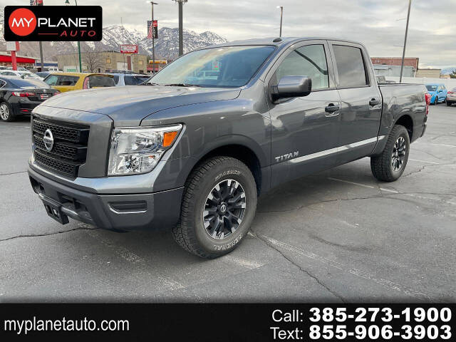 2021 Nissan Titan for sale at My Planet Auto in Orem, UT