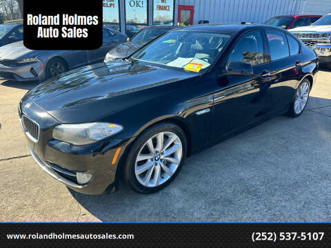 2011 BMW 5 Series for sale at Roland Holmes Auto Sales in Roanoke Rapids NC