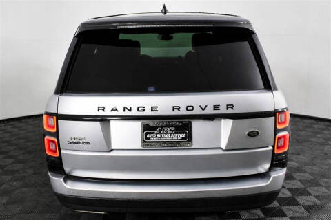 2019 Land Rover Range Rover HSE