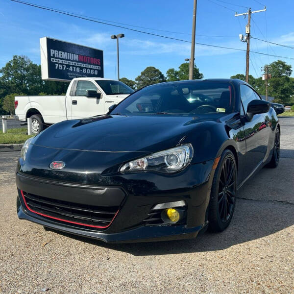 2013 Subaru BRZ for sale at Premium Motor's LLC in Norfolk VA