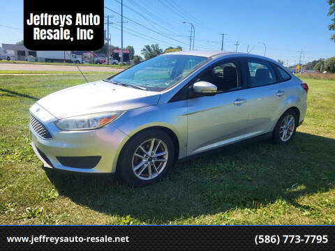 Ford Focus For Sale in Clinton Township, MI - Jeffreys Auto Resale