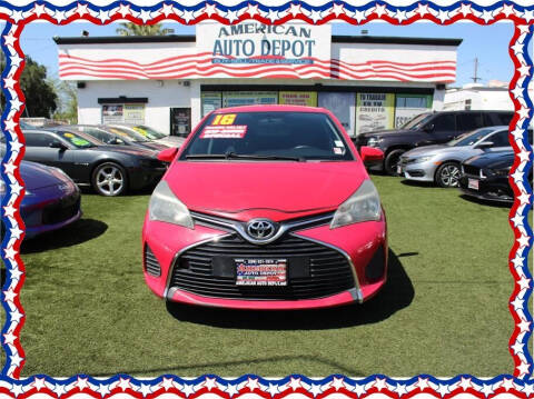 2016 Toyota Yaris for sale at American Auto Depot in Modesto CA