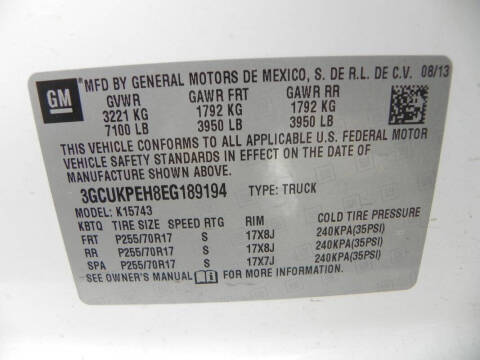 2014 Chevrolet Silverado 1500