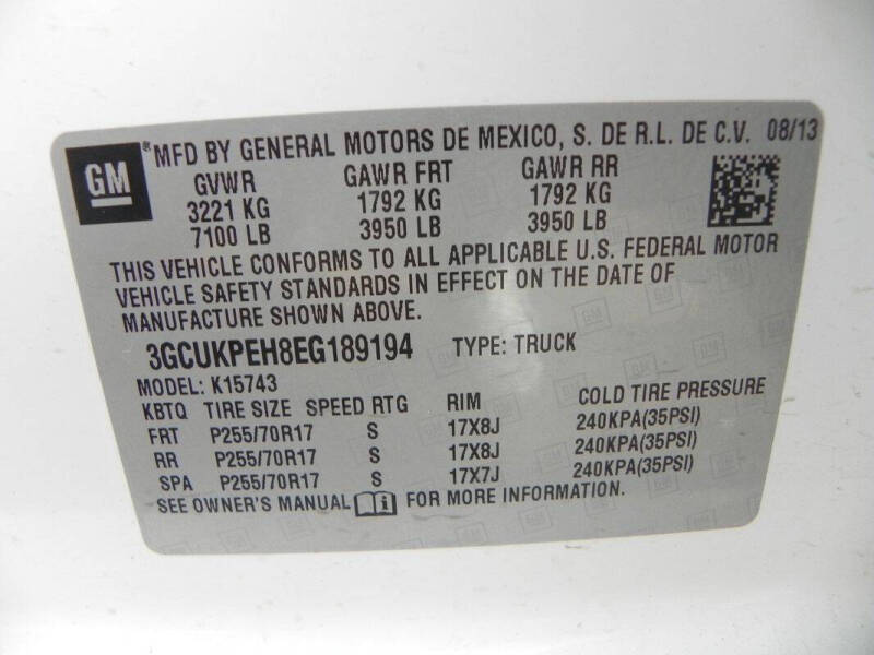 2014 Chevrolet Silverado 1500