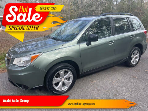 2015 Subaru Forester for sale at Arabi Auto Group in Lacombe LA