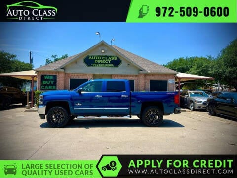 2017 Chevrolet Silverado 1500 for sale at Auto Class Direct in Plano TX