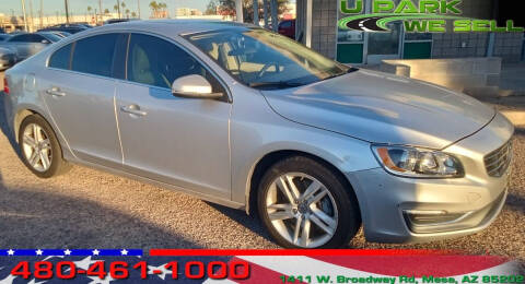 2014 Volvo S60 for sale at UPARK WE SELL AZ in Mesa AZ