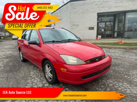 2003 Ford Focus for sale at LEA Auto Source LLC in Ashtabula OH