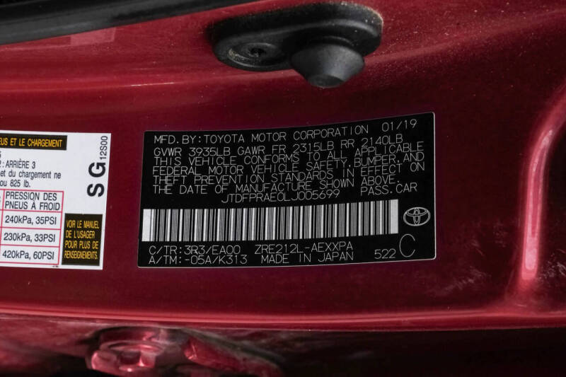 2020 Toyota Corolla XLE