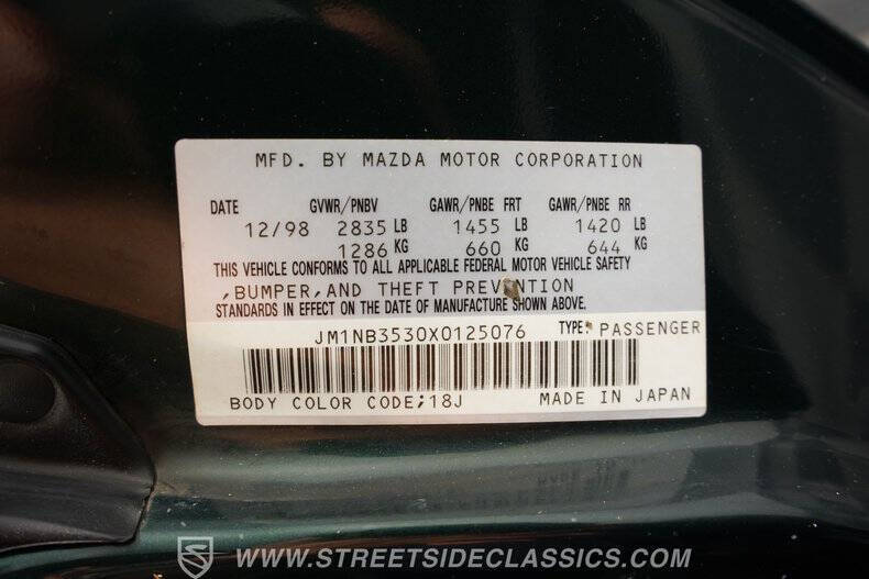 1999 Mazda MX-5 Miata
