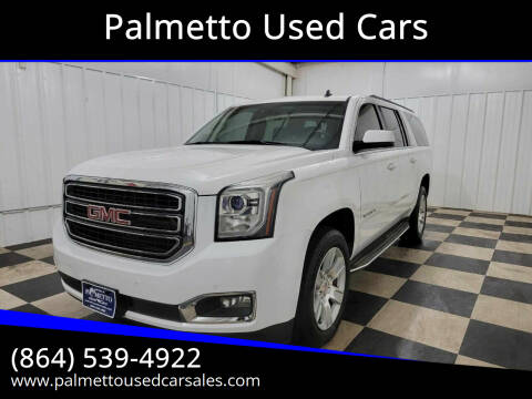 2015 GMC Yukon XL for sale at Palmetto Used Cars in Piedmont SC