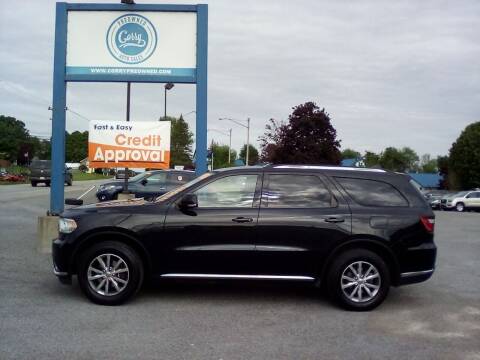 2015 Dodge Durango for sale at Corry Pre Owned Auto Sales in Corry PA