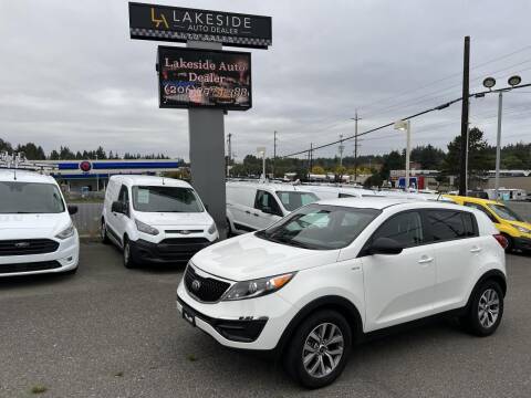 2016 Kia Sportage for sale at Lakeside Auto in Lynnwood WA