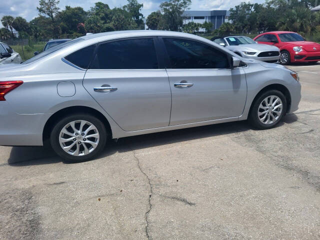 2019 Nissan Sentra for sale at FAMILY AUTO BROKERS in Longwood, FL