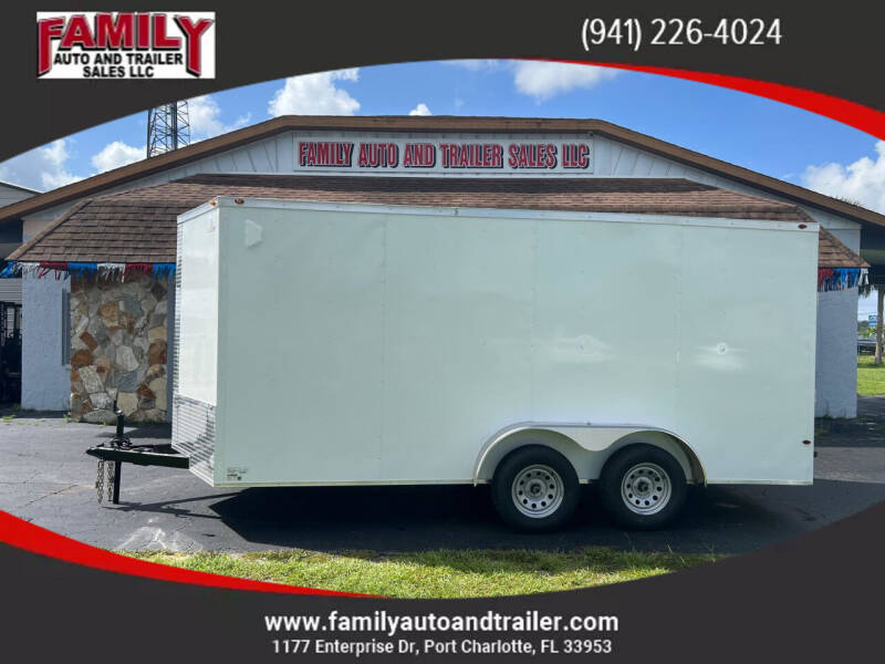 2023 GOLDEN CARGO UTILITY 7 X 16 82 HEIGHT for sale at Family Auto and Trailer Sales LLC in Port Charlotte FL
