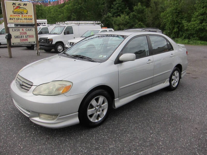 2003 Toyota Corolla S