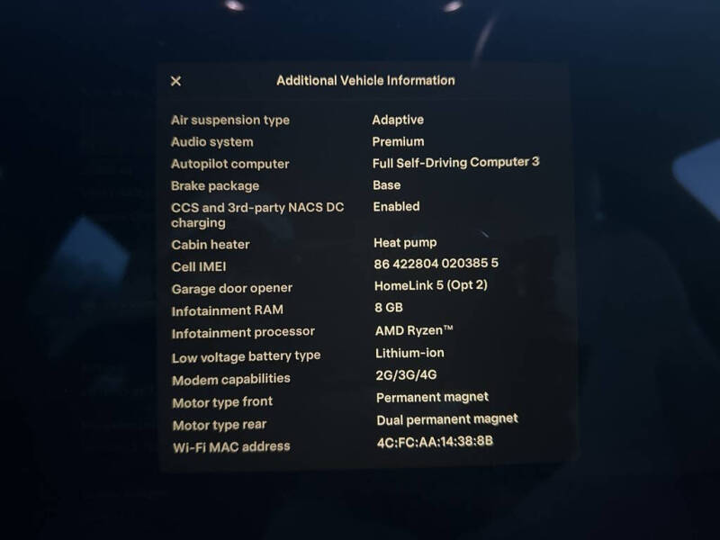 2021 Tesla Model S Plaid