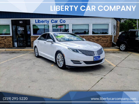 2014 Lincoln MKZ for sale at Liberty Car Company in Waterloo IA