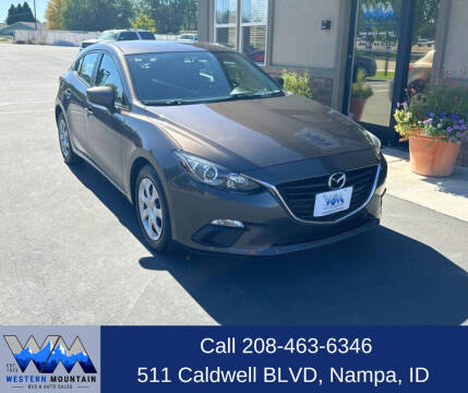 2016 Mazda MAZDA3 for sale at Western Mountain Bus & Auto Sales in Nampa ID