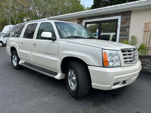 2003 Cadillac Escalade ESV for sale at SELECT MOTOR CARS INC in Gainesville GA