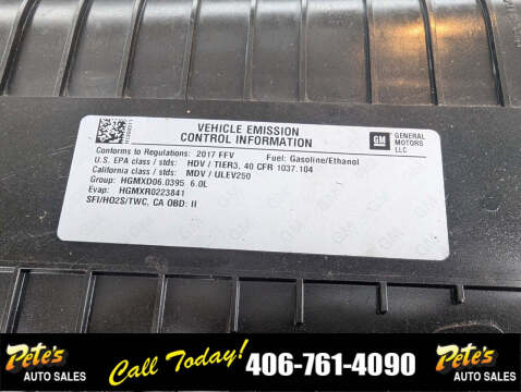 2017 Chevrolet Express LS 2500