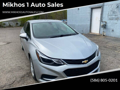 2016 Chevrolet Cruze for sale at Mikhos 1 Auto Sales in Lansing MI