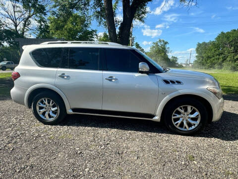 2014 Infiniti QX80 for sale at Supreme Auto Sales II, LLC in Nowata OK