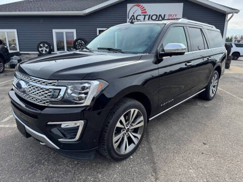 2020 Ford Expedition MAX for sale at Action Motor Sales in Gaylord MI