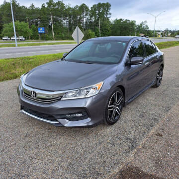 2016 Honda Accord for sale at EZ Credit Auto Sales in Ocean Springs MS