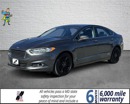 2016 Ford Fusion for sale at Hi-Lo Auto Sales in Frederick MD
