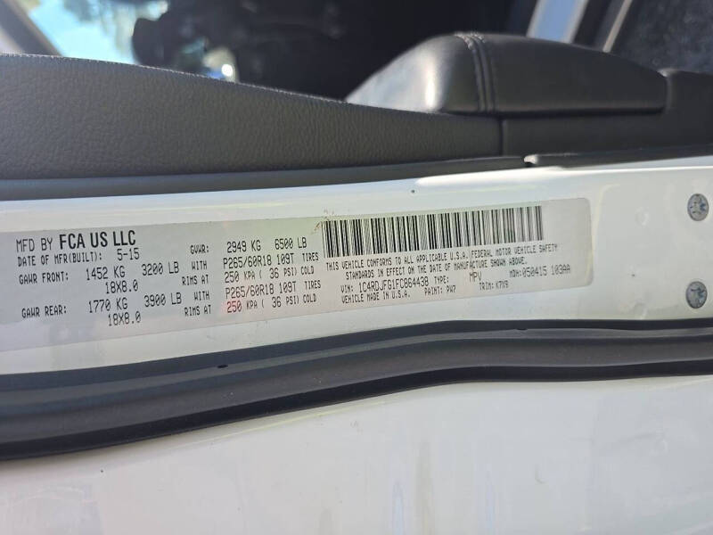 2015 Dodge Durango Special Service