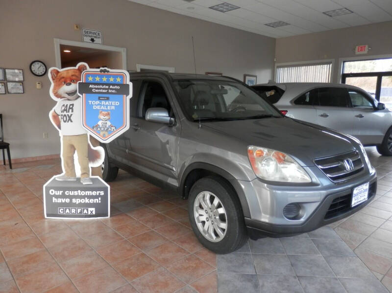 2006 Honda CR-V for sale at ABSOLUTE AUTO CENTER in Berlin CT